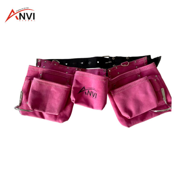 ALL - SEASON CARPENTER APRON - 11 POCKET (PINK)