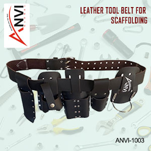 LEATHER TOOL BELT FOR SCAFFOLDING